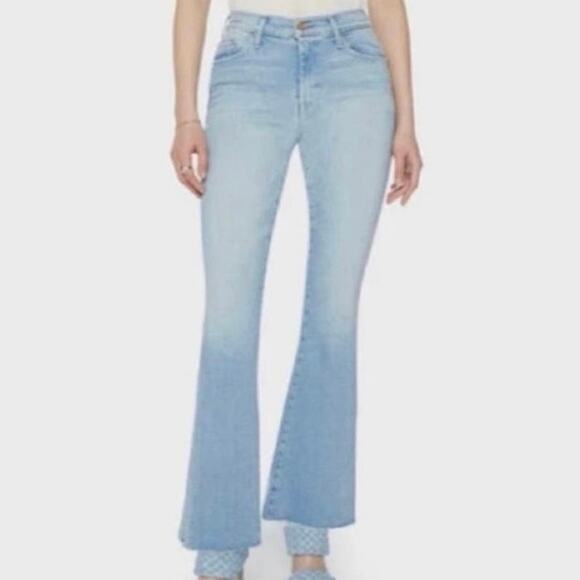 MOTHER Denim The Weekender Fray Jeans In California Cruiser 31 NWOT - Picture 1 of 8